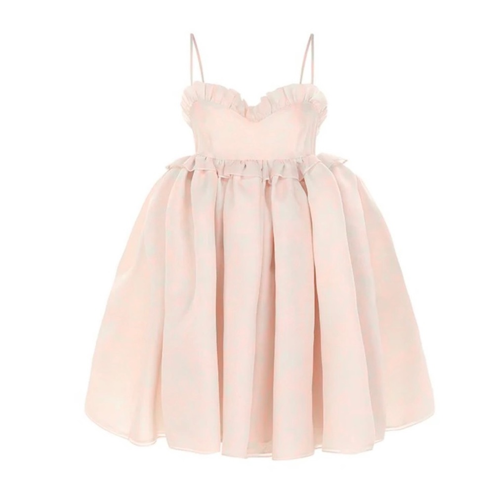 NWT SELKIE - Candy Floss Baroque Rosebud Dress - XL
